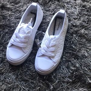 Crochet Lace up Sneakers